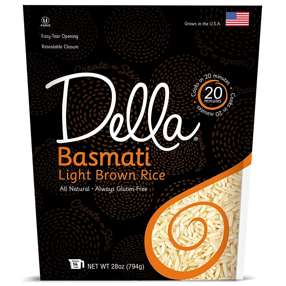 Della™ Basmati Light Brown Rice - 28oz